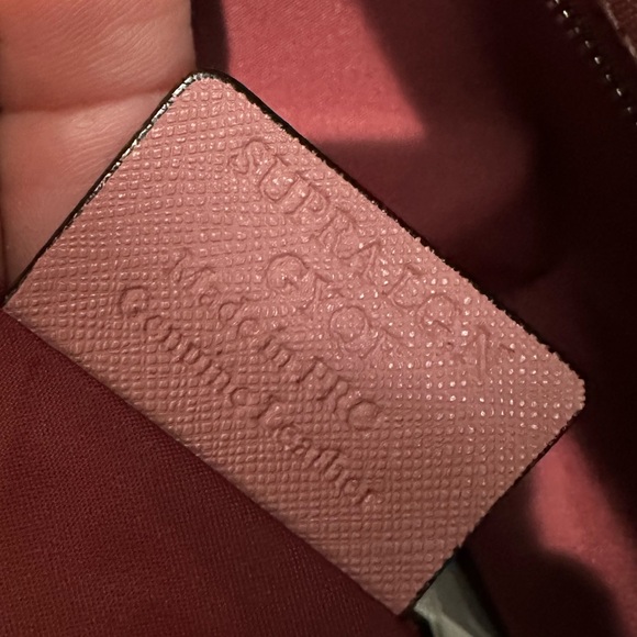 Bally Supra Large Tote – Rosehaze Pink with Signature Stripe – Made in Italy - Picture 13 of 16